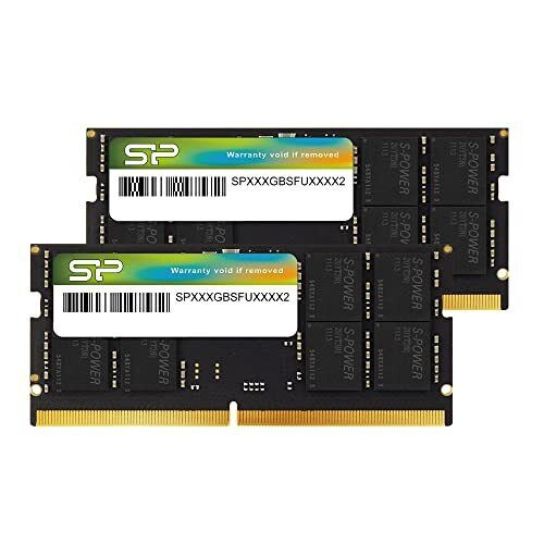 Silicon Power Ddr5 64Gb 2X32Gb 4800Mhz Pc5-38400 262-Pin Cl40 1.1V Sodimm Non...