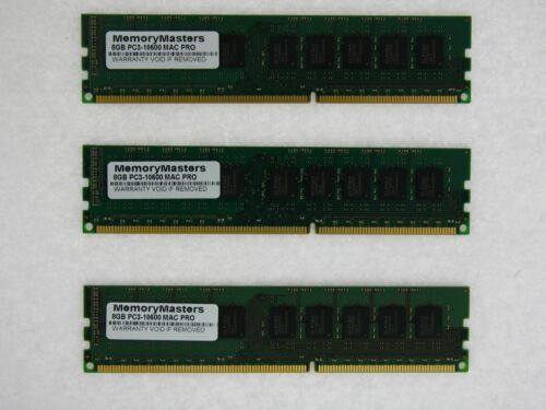 24Gb (3X8Gb) Ddr3 1333Mhz Mémoire Mac Pro 5,1 Mi 2010 12-Core 2.66Ghz 2.93Ghz