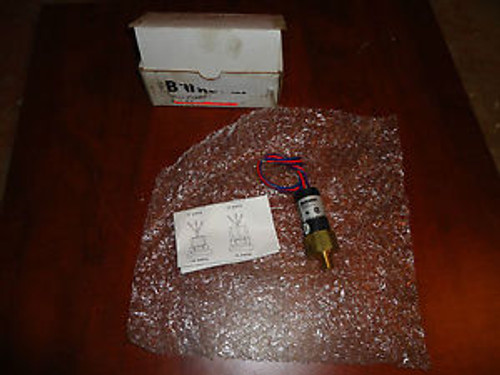 Barksdale Pressure Switch #96210-Bb1-S0038 New 1000 Psig With Wire