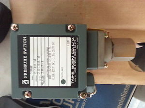 Taihei Boeki Sz070P Explosion Proof Pressure Switch, 0.2-7 Mpa, Spdt,  Sealed