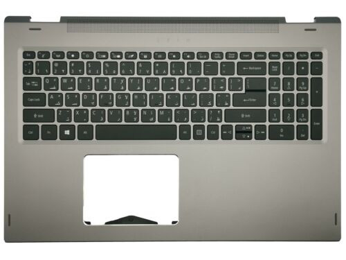 Acer Spin Sp515-51Gn Palmrest Cover Keyboard Arabic Grey Gray 6B.Gtqn1.001