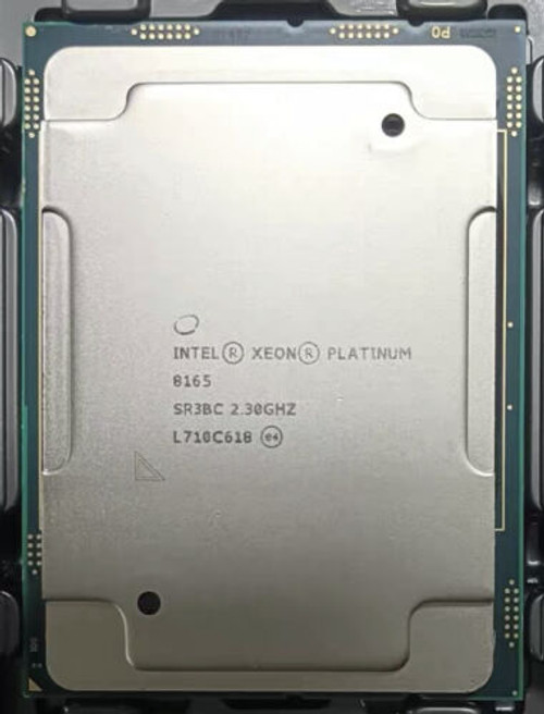 Intel Xeon Platinum 8165 Qs Cpu Processor Lga3647 33Mb 2.30Ghz 205W 24C/48-