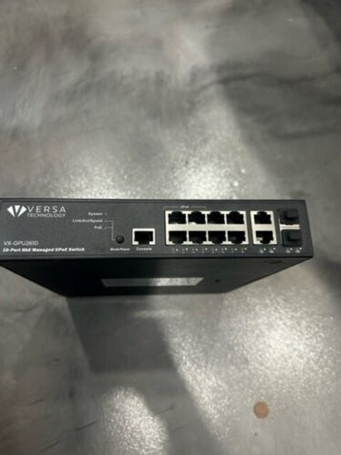 Versa 10 Port Gbe Managed Switch