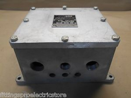 OZ GEDNEY TE-799-C EXPLOSION PROOF ENCLOSURE WITH 1-3/4&3/8 KOS