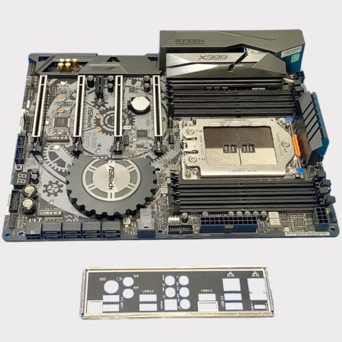 Asrock X399 Taichi Motherboard Amd X399 Tr4 Ddr4  Ryzen Threadripper Cpu