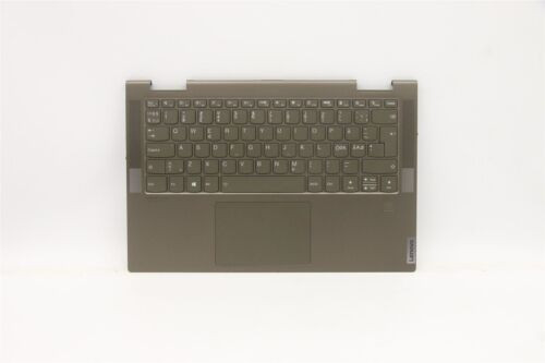 Lenovo Yoga 7-14Itl5 Keyboard Palmrest Top Cover Norwegian Dark Moss 5Cb1A08861