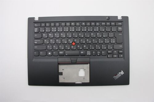 Lenovo Thinkpad T490S Keyboard Handrest Top Case Japanese Black Backlit-