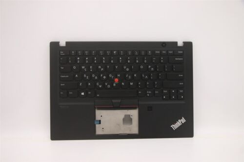 Lenovo Thinkpad T14S Keyboard Handrests German Top Cover Black Backlit-