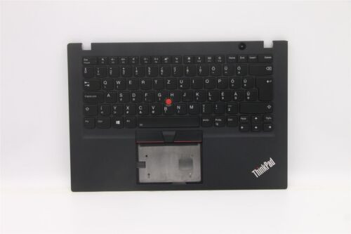 Lenovo Thinkpad T490S Keyboard Palmrest Top Cover Hungarian Black 02Hm216