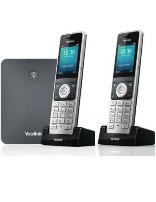 Yealink Ip Phone W76P Bundle W70B Base & W56H Handset + 1-Unit W56H Handset New