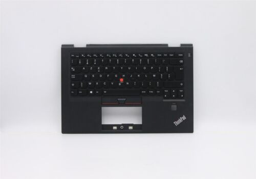 Lenovo Carbon X1 4Th Keyboard Palmrest Top Cover Belgian Black Backlit 01Av158