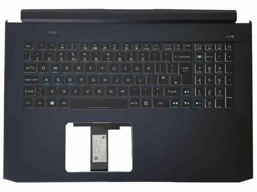 Acer Predator Helios Ph317-53 Palmrest Cover Keyboard Uk Black Backlit