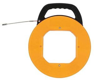 WESTWARD 6EXT7 Fish Tape, Fiberglass, 5/32 In x 100 Ft