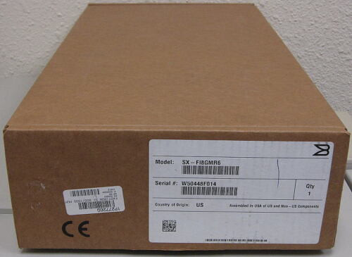 New Brocade/Foundry Sx-Fi8Gmr6 Fastiron Sx 800/1600 Management Module New 5Xavai