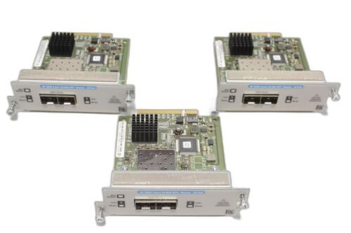 3 Lot Hp 2920 2Port 10-Gbe Sfp+ 5066-2234 Network Switch Expansion Module J9731A