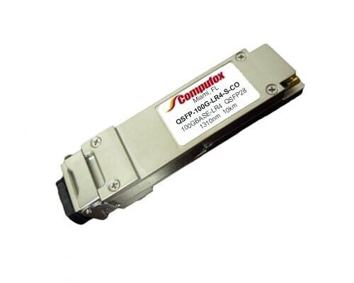 Compatible Qsfp-100G-Lr4-S Qsfp28 Smf 1310Nm 10Km For Cisco (Nc55-24X100G-Se)