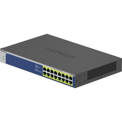Netgear Gs516Pp 16-Port High-Power Poe+ Gigabit Ethernet Unmanaged Switch