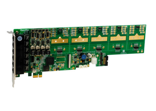 Openvox A2410E10 24 Port Analog Pci-E Card Base Board + 1 Fxs400 + 0 Fxo400