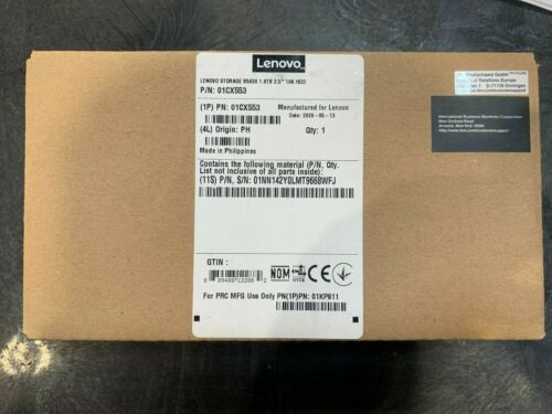 01Cx553 01Kp811 New Lenovo Storage V5030 1.8Tb 2.5" 10K Hdd 2078-Ac6A