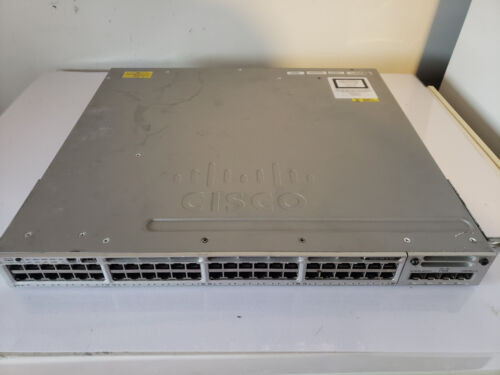 Cisco Catalyst 3850 48 Ws-C3850-48F-L-V06 Switch (No Power Supplies)