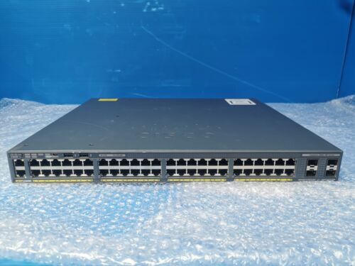 Cisco Catalyst Ws-C2960Xr-48Ts-I 48-Port Ethernet 4X 1G Sfp Network Switch