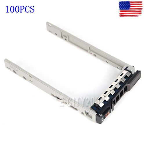 100Pcs 2.5" Sas Sata Hard Drive Tray Caddy For Dell Poweredge Ntpp3 0Ntpp3