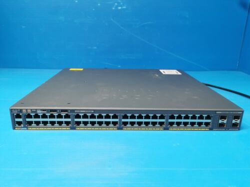 Cisco Catalyst Ws-C2960Xr-48Ts-I 48-Port Ethernet 4X 1G Sfp Network Switch Used