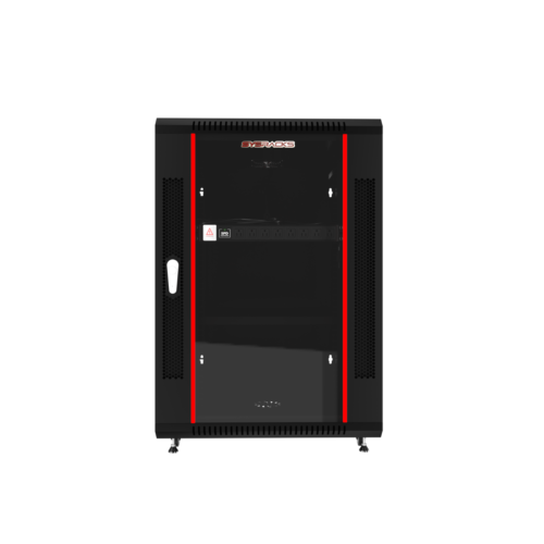 Server Rack Cabinet - Sysracks 15U 35 Inch Depth - Power Strip - Shelf - Fan