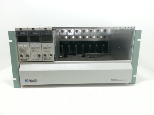 Scientific Atlanta 6470-P2, Chassis Populated W/ (2) 6971-Dr & (1) 6473 Optical