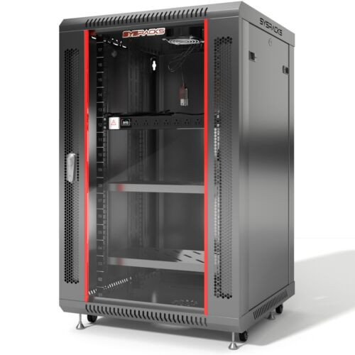 18U Wall Mount Server Rack Cabinet (24"W X24"D X35"H)