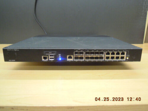 Dell Sonicwall Nsa 6600 Security Appliance 12 Port Sfp/Sfp+ Firewall #F31