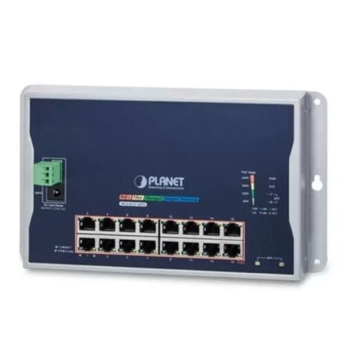 New Planet Wgs-4215-16P2S 16-Port 10/100/1000T-2Port 100/1000X Sfp Poe Switch