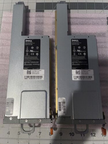 Lot 2 - N7M96 Dell Poweredge Fn2210S 4 Port I/O Module Sfp+ 10Gbe 4 X 10Gb Sfp
