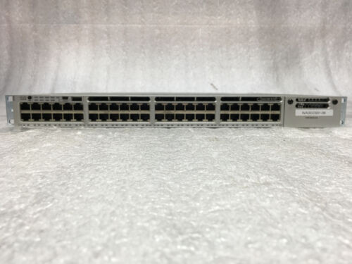 Cisco Catalyst 3850 48 Poe+ Ws-C3850-48P-E V07 Switch C3850-Nm-4-1G