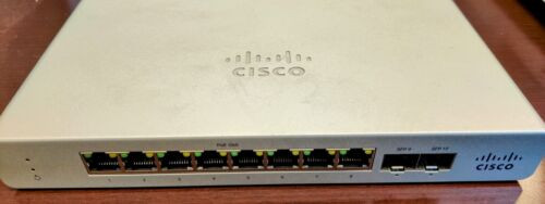 Cisco Meraki Ms120-8Lp-Hw 8-Port Full Poe Switch Unclaimed