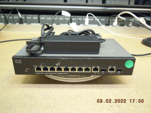 Sg300-10Pp-K9 Cisco Sg300 10-Ports Gigabit Poe+ Managed Switch # S228