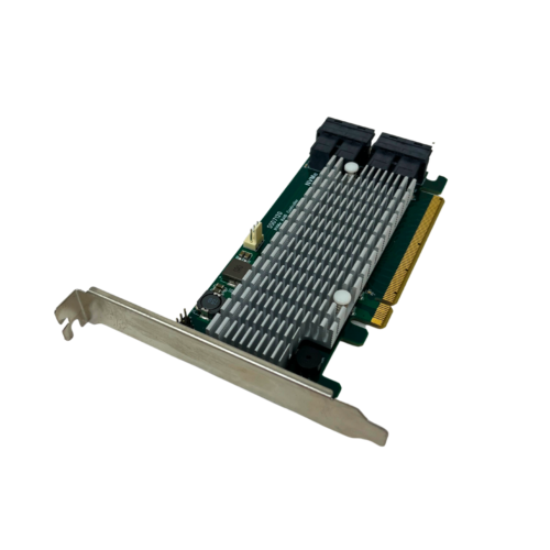 Ssd7120 High Point Nvme 4-Port 32Gbps U.2 Ports To Pcie 3.0 X16 Raid Controller