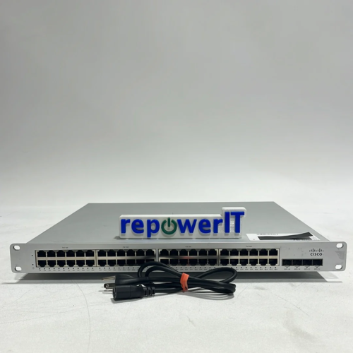 Cisco Ms250-48Lp Meraki 48-Port Ethernet Switch + 4 Sfp Ports Grade B Unclaimed