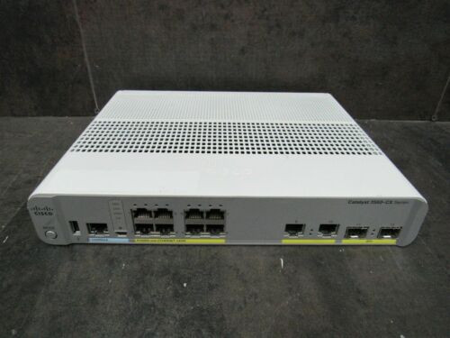 Cisco Catalyst Ws-C3560Cx-8Pc-S Cisco 3560-Cx 8-Port Ethernet Switch