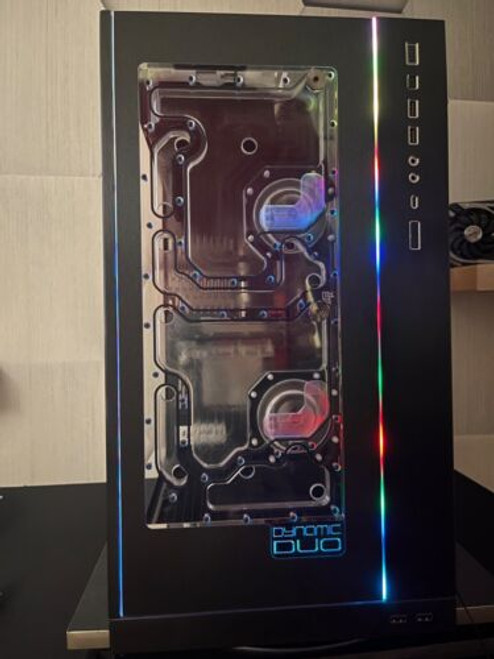 Dynamic Duo Xl  Ver. 2   - Front Panel Distro Water Cooling Reservoir For 011-Xl