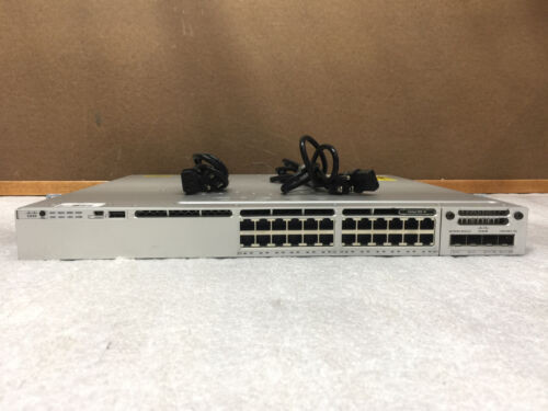 Cisco Ws-C3850-24T-S - V07 24 Port Poe+ Gigabit Switch 2X 350W Psu