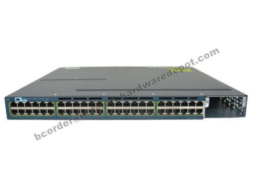 Cisco Ws-C3560X-48U-L 48-Port Gigabit Upoe Switch W/ Ac Pwr - 1 Year Warranty