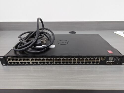 Dell Enterprise N2048 (4637701) 48 Ports Rack Mountable Ethernet Switch