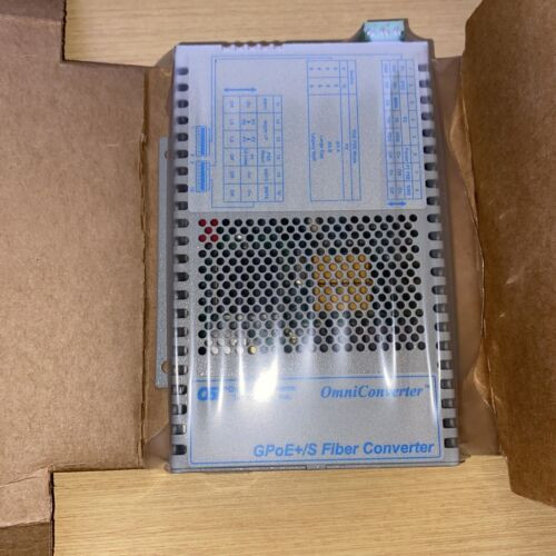 Omniconverter Ghpoe/S 1X10/100/1000T Hpoe/Pse (60W) To 100/1000Base-X Sfp