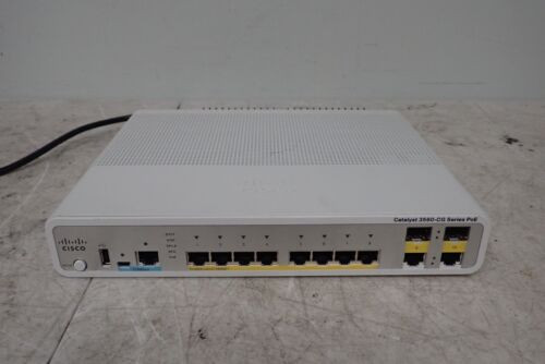 Cisco Catalyst 3560-Cg Series Poe Anatel Switch Ws-C3560Cg-8Pc-S