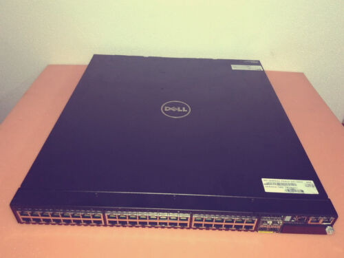 Dell Force10 S60-44T-Dc 44X 1Gb 4X Sfp+ Ports Ethernet Switch Tested