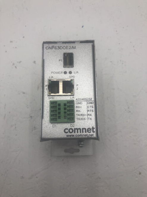 Comnet Cnfe3Doe2/M Data Over Ethernet Terminal Server Rs232/422/485