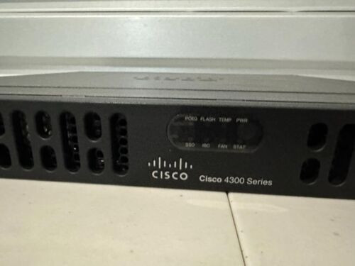 Cisco Isr 4300 Series Integrated Services Router, Isr4331/K9