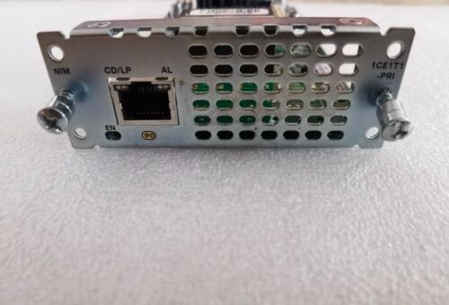 Cisco Nim-1Ce1T1-Pri 1-Port Multi-Flex Trunk Voice/Channelized T1/E1 Module