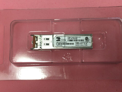 Cyan 280-0074 1000Base Cwdm Zx Lc, 80 Km, 1610 Nm Sfp (We Buy Cyan!)
